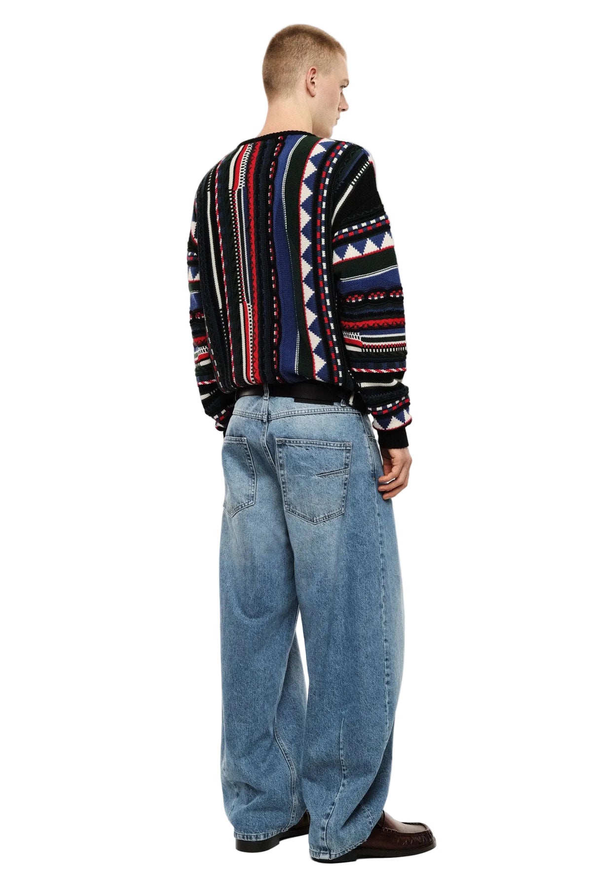 Jeans blu baggy-fit