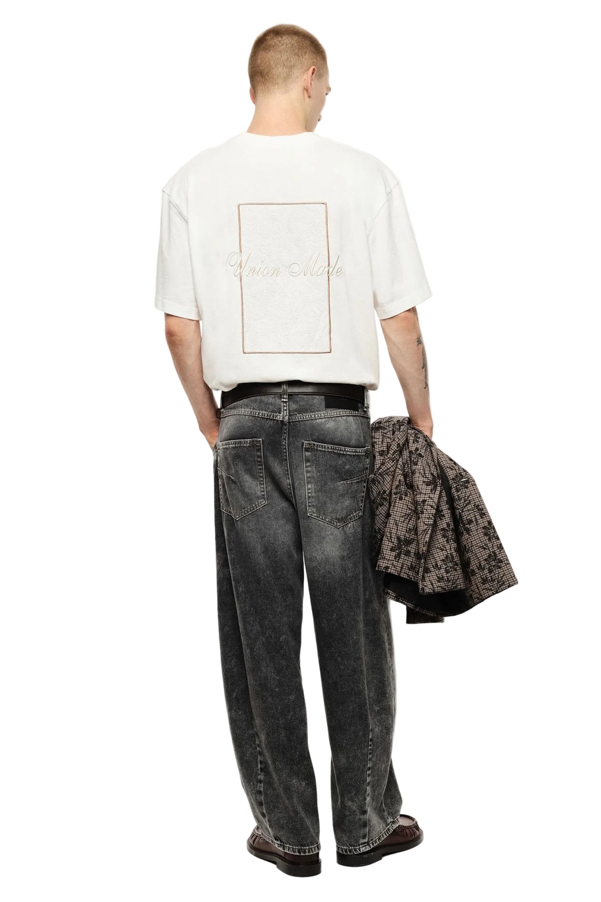 Jeans grigio baggy-fit