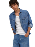 Camicia Onsray in jeans blu denim