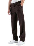 Pantalone baggy caffè