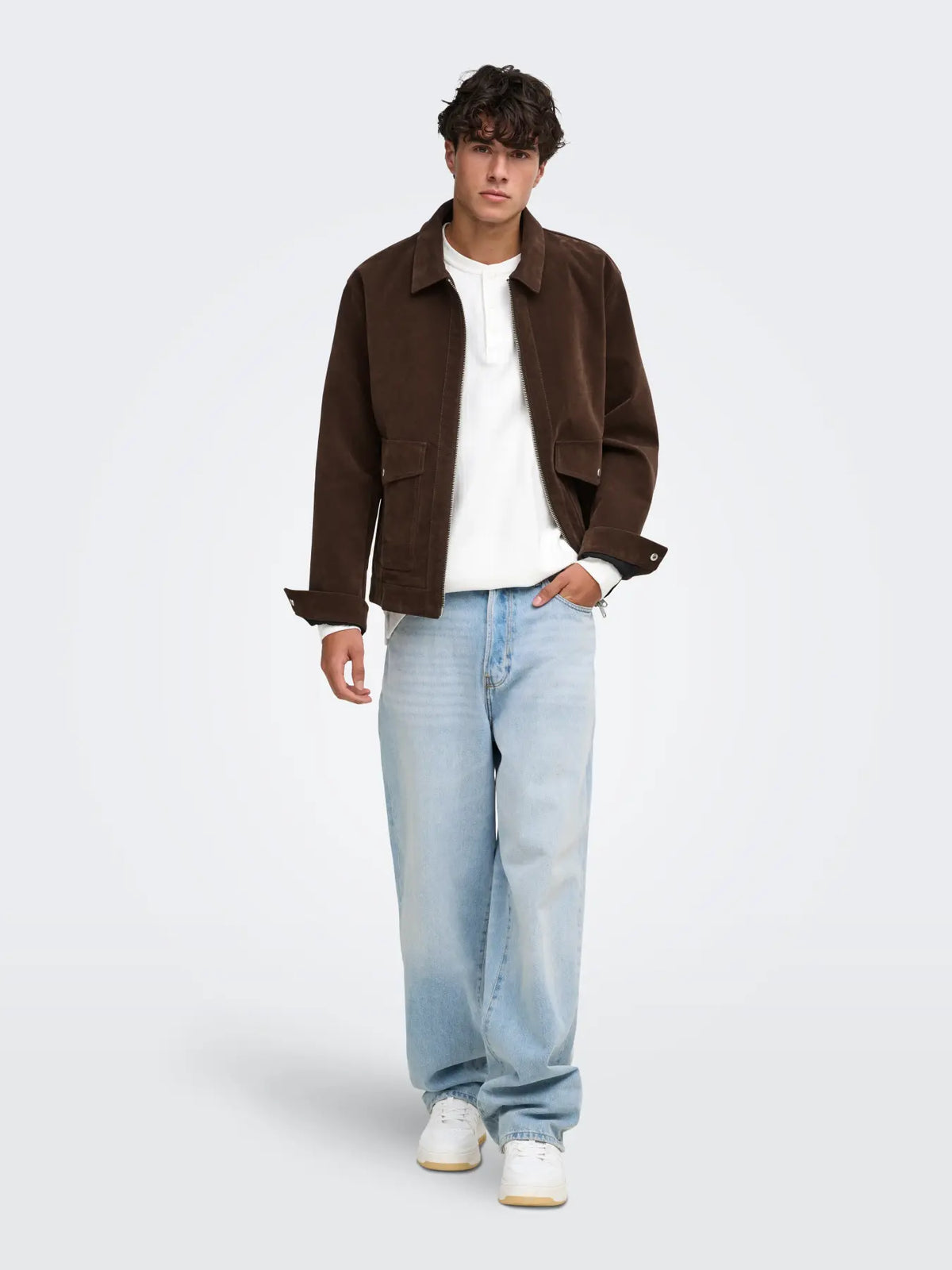 Jeans OnsFade loose, lavaggio chiaro