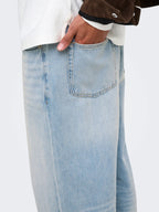 Jeans OnsFade loose, lavaggio chiaro