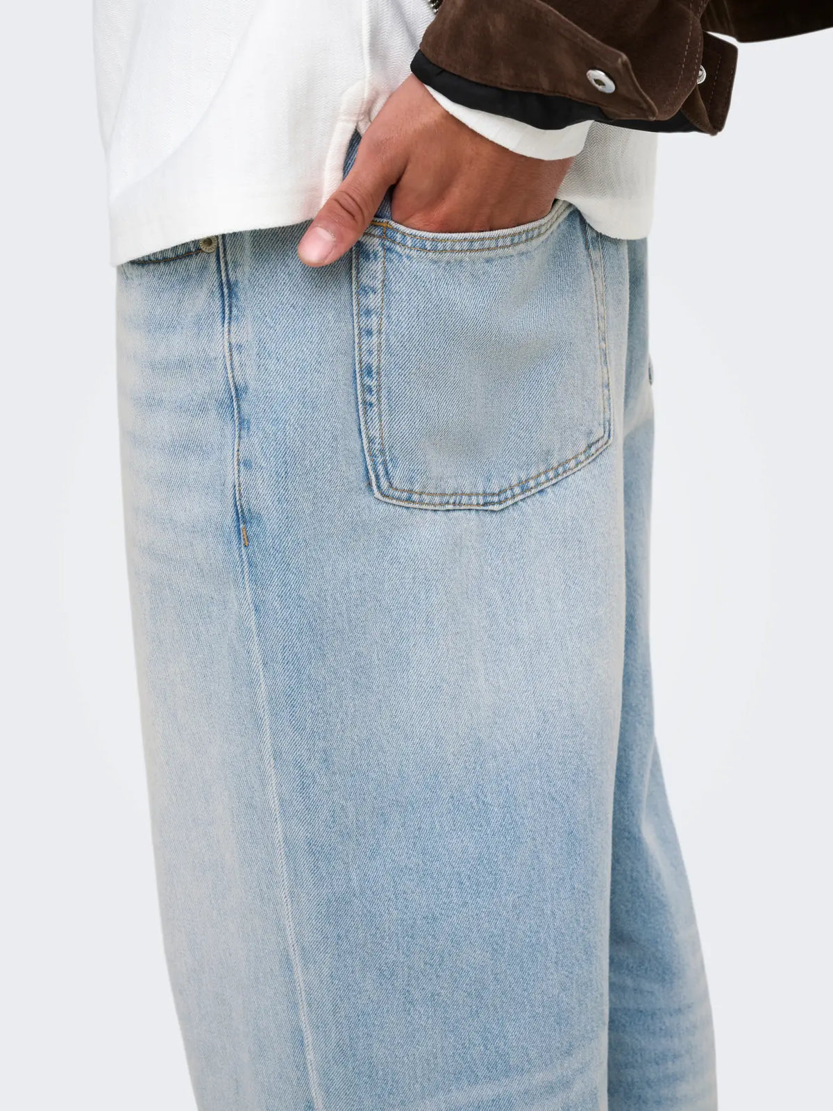 Jeans OnsFade loose, lavaggio chiaro