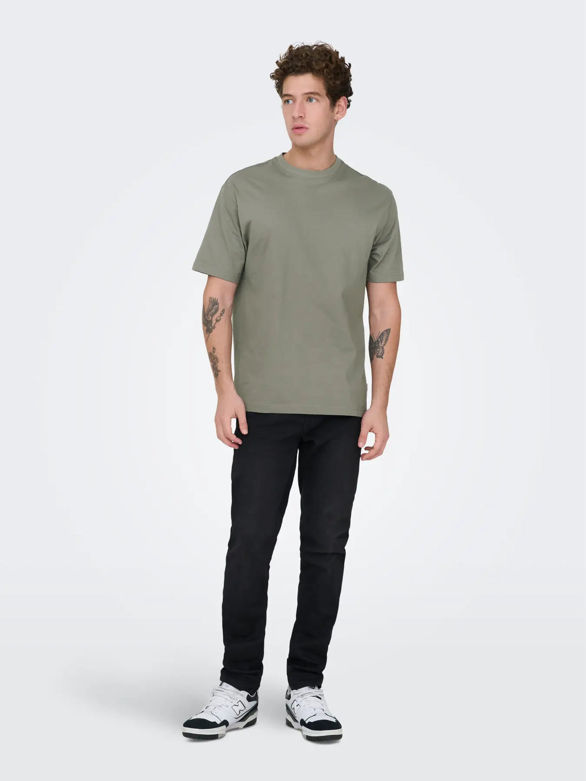 T-shirt Fred Castor Gray