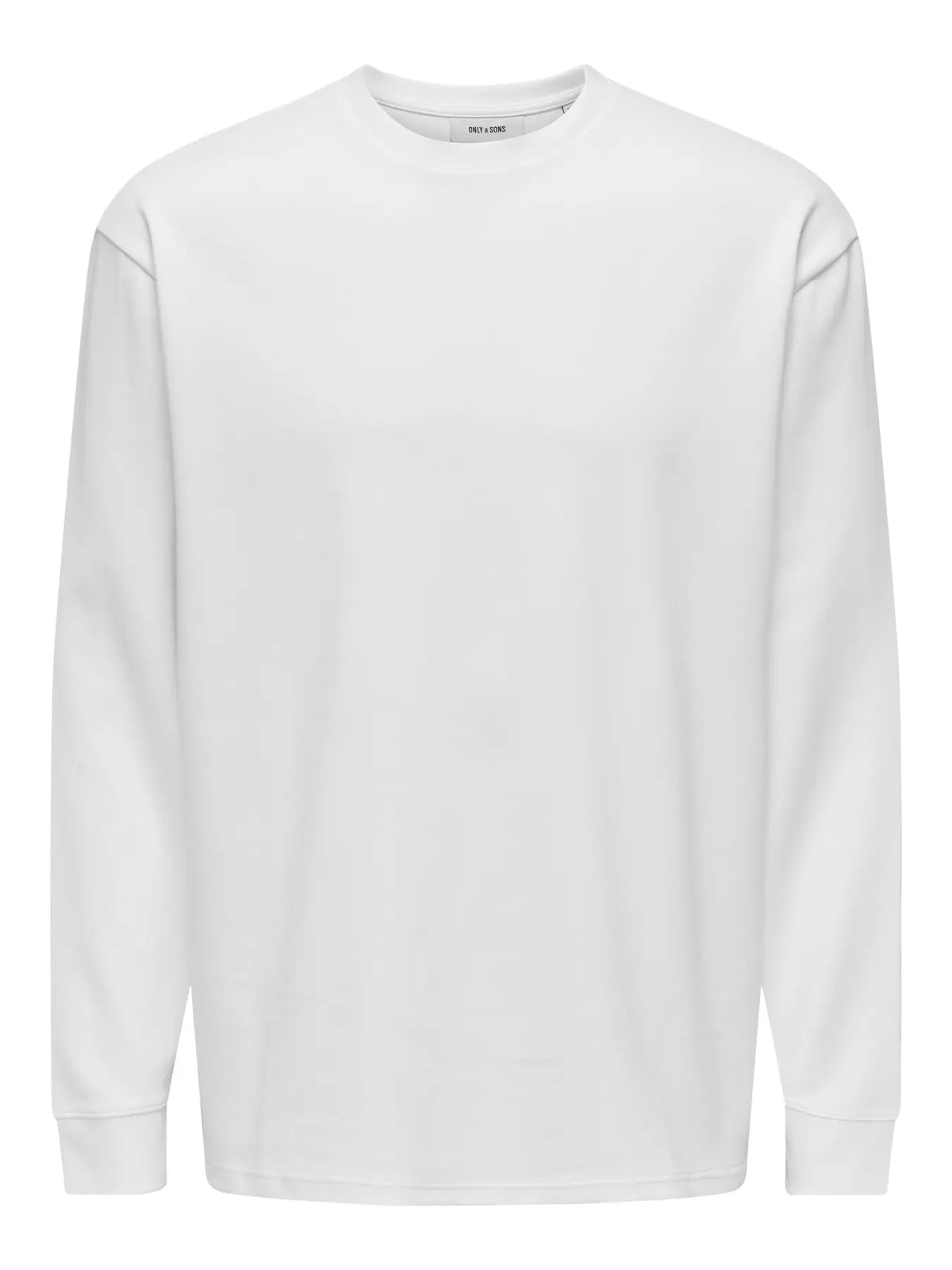T-Shirt Long sleeve Caspian bianca