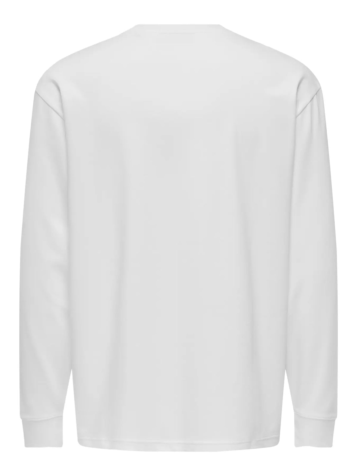 T-Shirt Long sleeve Caspian bianca