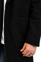 Cappotto nero over
