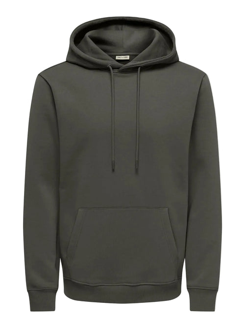 Felpa beluga Onsconnor con cappuccio