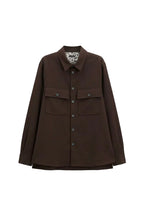 Camicia moro con tasche