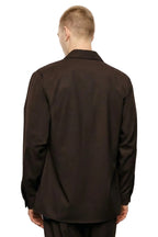 Camicia moro con tasche