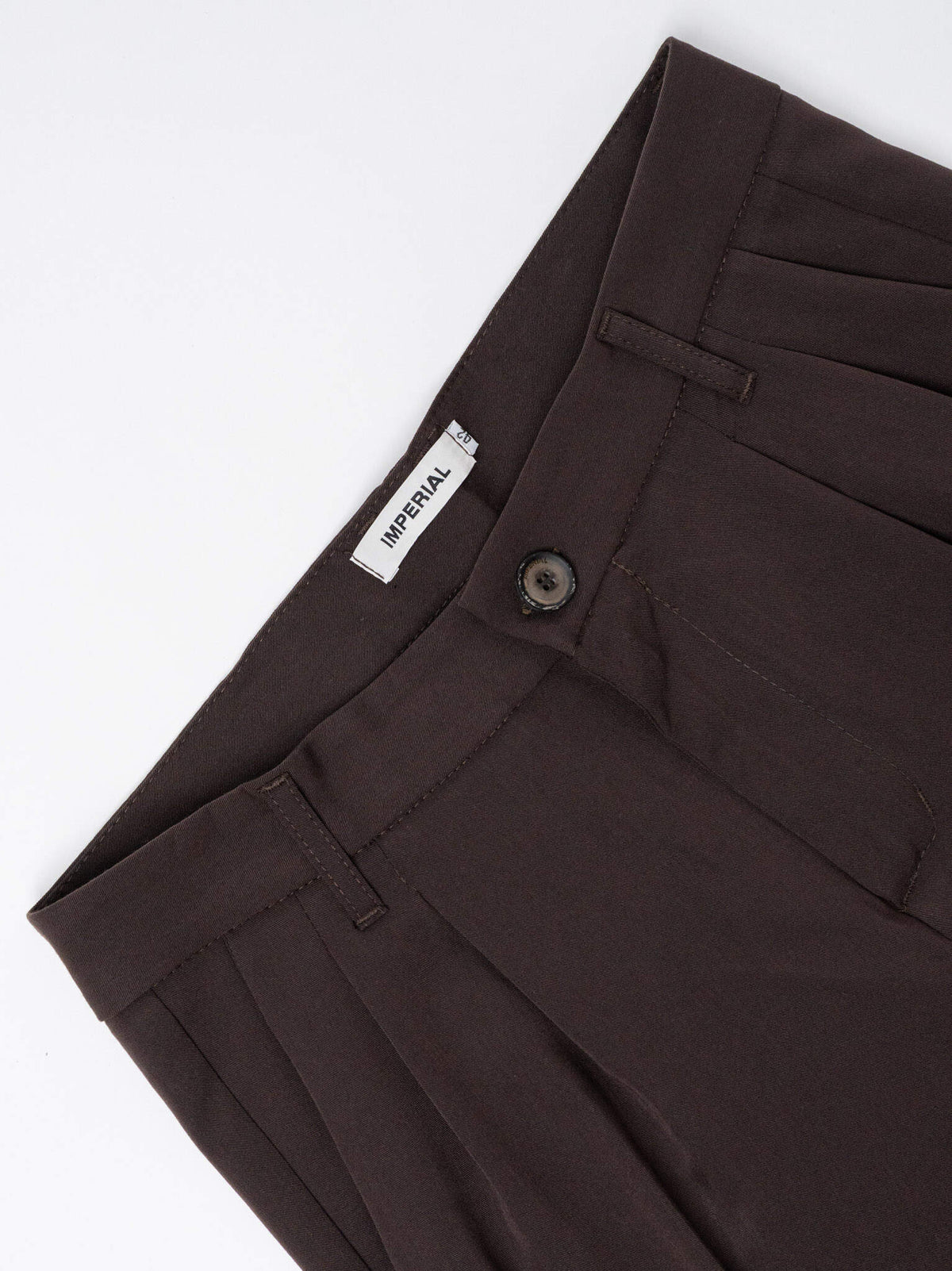 Pantalone baggy caffè
