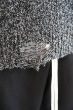 Maglione over grigio/nero