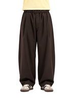 Pantalone moro baggy-fit con pinces