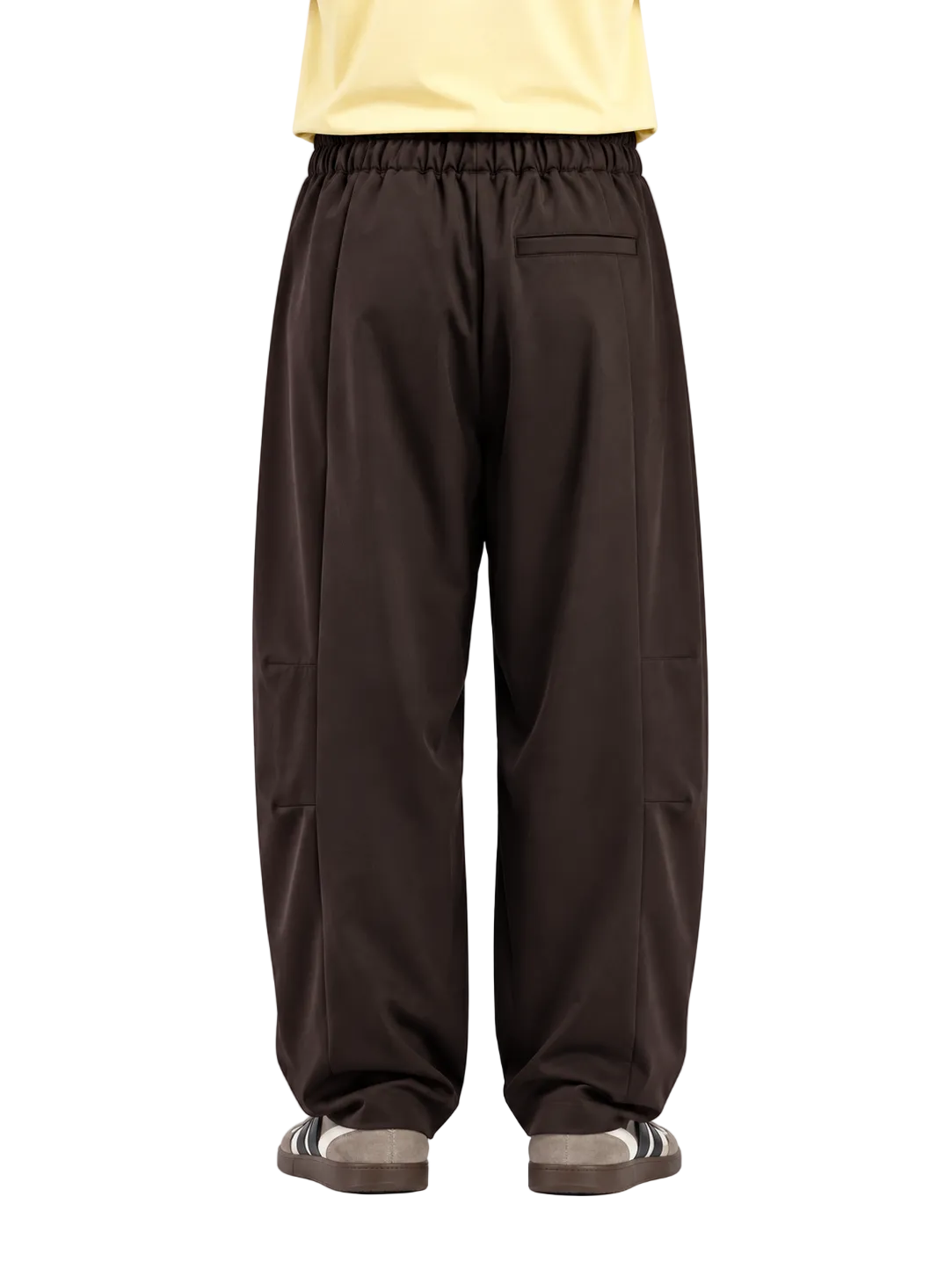 Pantalone moro baggy-fit con pinces