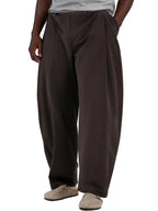 Pantalone moro baggy-fit con pinces