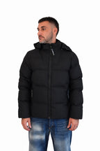 Giubotto nero opaco