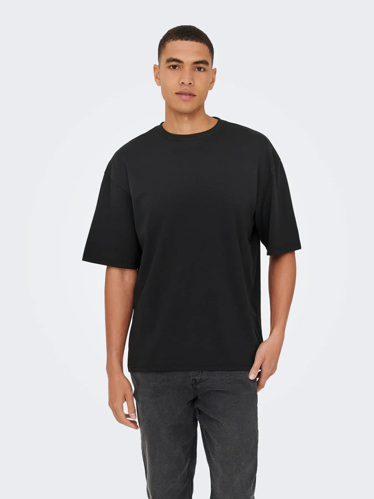T-shirt Caspian Nera-Bianca