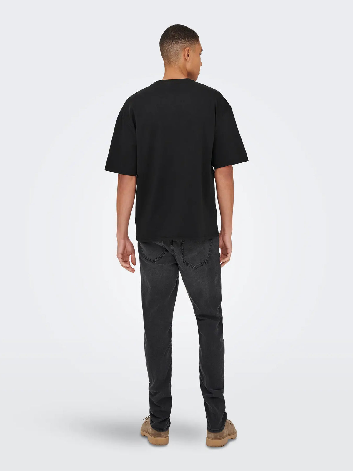 T-shirt Caspian Nera-Bianca