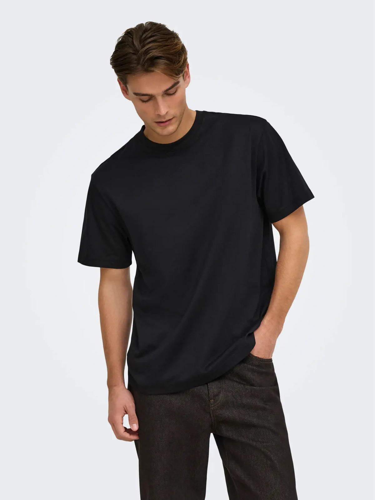 T-shirt Fred Nera-Bianca