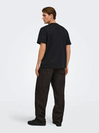 T-shirt Fred Nera-Bianca