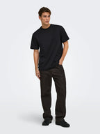 T-shirt Fred Nera-Bianca