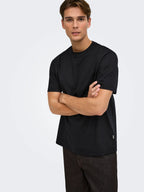 T-shirt Fred Nera-Bianca