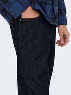 Jeans OnsEdge straight, lavaggio rinse