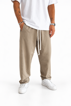 Pantalaccio Japan beige fondo semi ampio