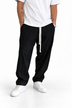 Pantalaccio Japan nero fondo semi ampio