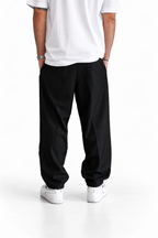 Pantalaccio Japan nero fondo semi ampio