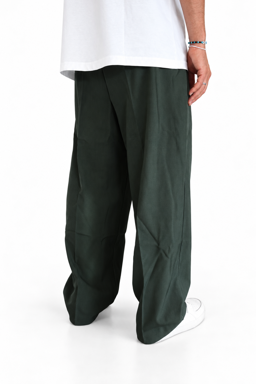 Pantalaccio japan verde scuro fondo largo