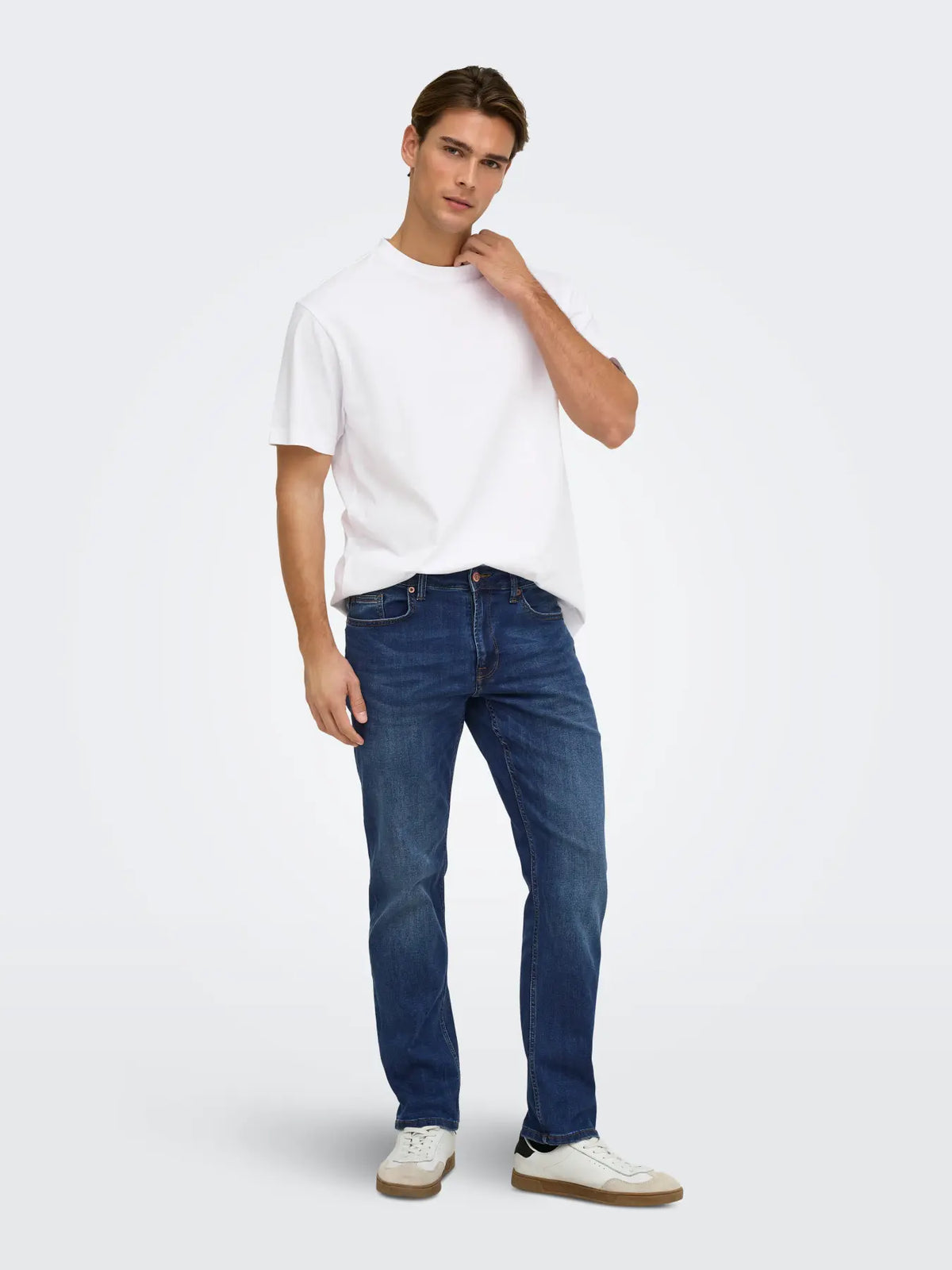 T-shirt Fred Nera-Bianca